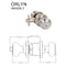 Delaney Hardware DELANEY GR2 101TT-OR-US12P ORLYN PASSAGE 314427 - alternate 2